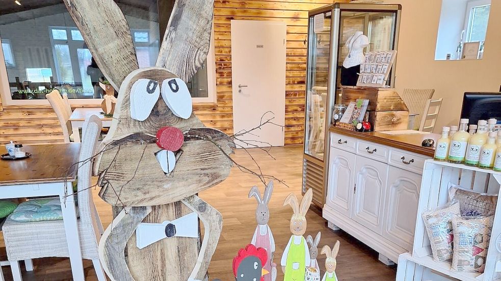 Erstmals veranstaltet Christine Mors einen großen Ostermarkt in Klostermoor. Foto: Privat