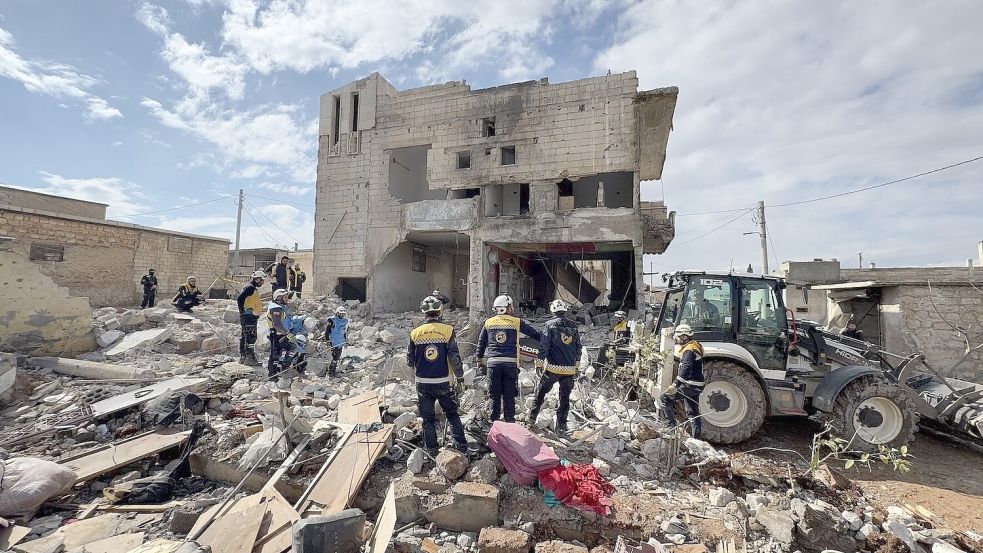 Zerstörte Heimat: In vielen Orten in Syrien hat der jahrelange Bürgerkrieg Zerstörung und Trauer hinterlassen. Foto: dpa