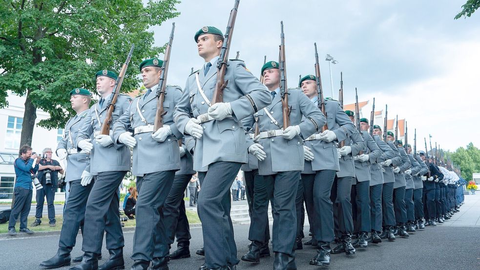 Am Personalproblem der Bundeswehr hat sich auch drei Jahre nach der „Zeitenwende nichts geändert. Foto: IMAGO/Bernd Elmenthaler