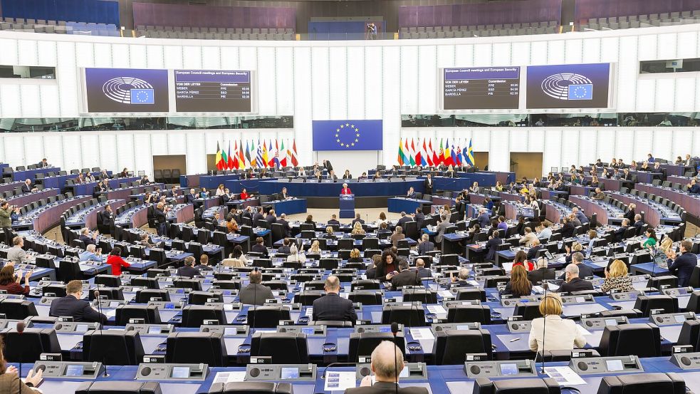 Das Europäische Parlament musste erst Ende 2022 den Korruptionsskandal „Katargate“ um Eva Kaili aushalten. Foto: Philipp von Ditfurth