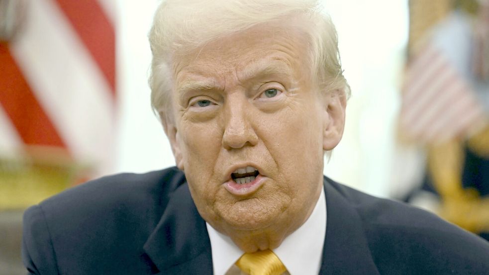 Donald Trump hat schon häufiger großes Interesse am Panamakanal gezeigt. Foto: dpa/Pool