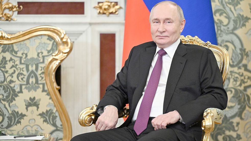 Hätte gern die Ukraine: Russlands Präsident Wladimir Putin. Foto: IMAGO/SNA