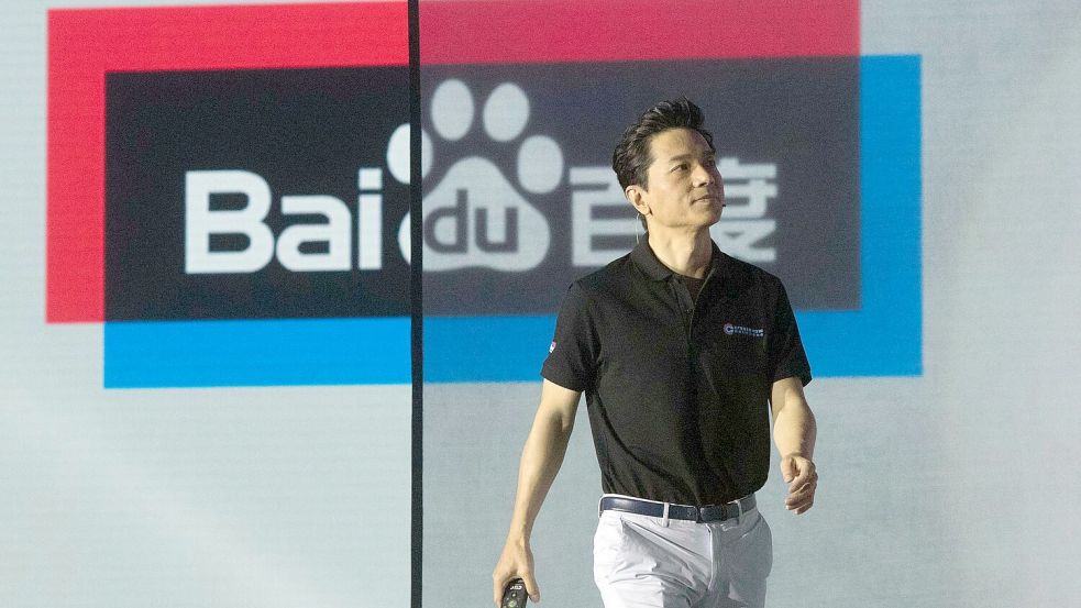Der Internetkonzern Baidu hat zwei neue KI-Modelle auf den Markt gebracht. Foto: Ng Han Guan/AP/dpa