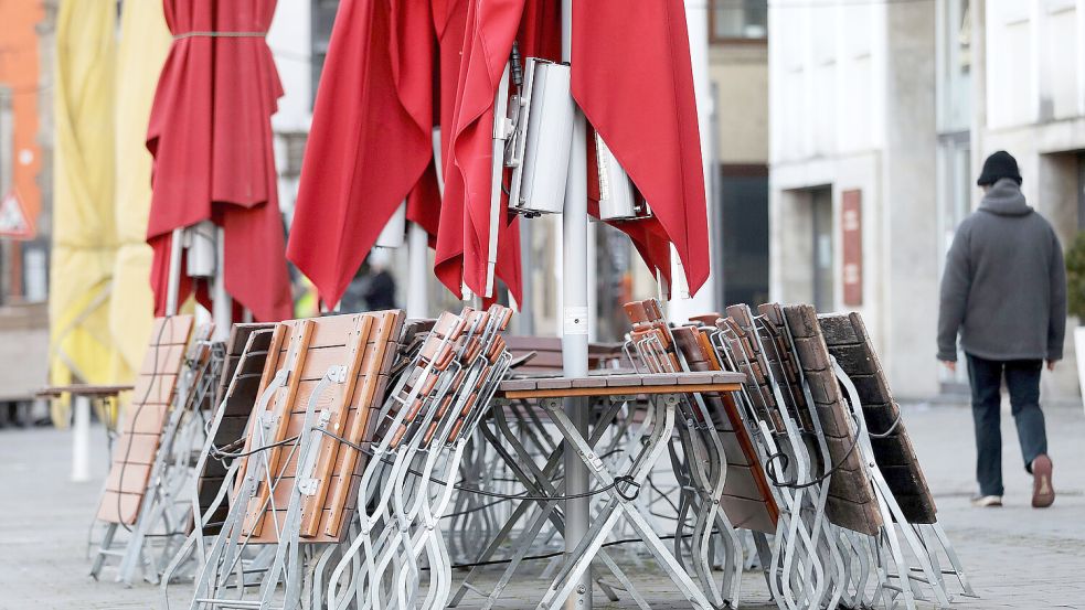 Während des Corona-Lockdowns musste unter anderem die Gastronomie den Betrieb einstellen. Foto: dpa/Oliver Berg