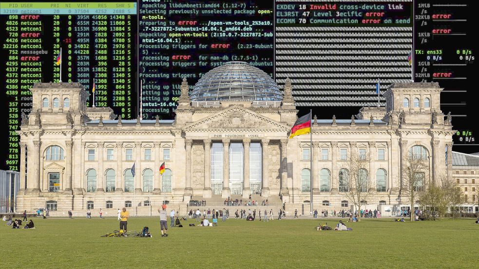Politische Cyberangriffe nehmen zu: Aus diesen Ländern droht die größte Gefahr. Foto: IMAGO/Jochen Tack