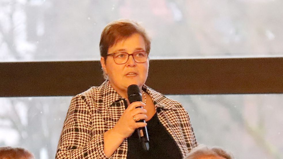Aurichs Kämmerin Katja Lorenz plädiert für einen Doppelhaushalt für die Stadt Aurich. Foto: Heino Hermanns