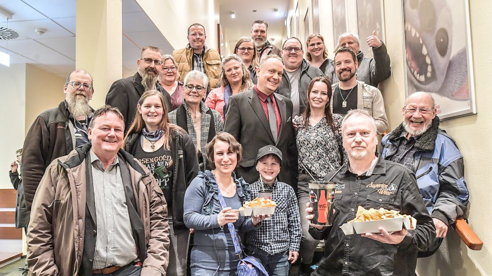 Etwa 60 Menschen haben an „Batman – Unexpected East Frisia“ mitgewirkt. Foto: Ortgies