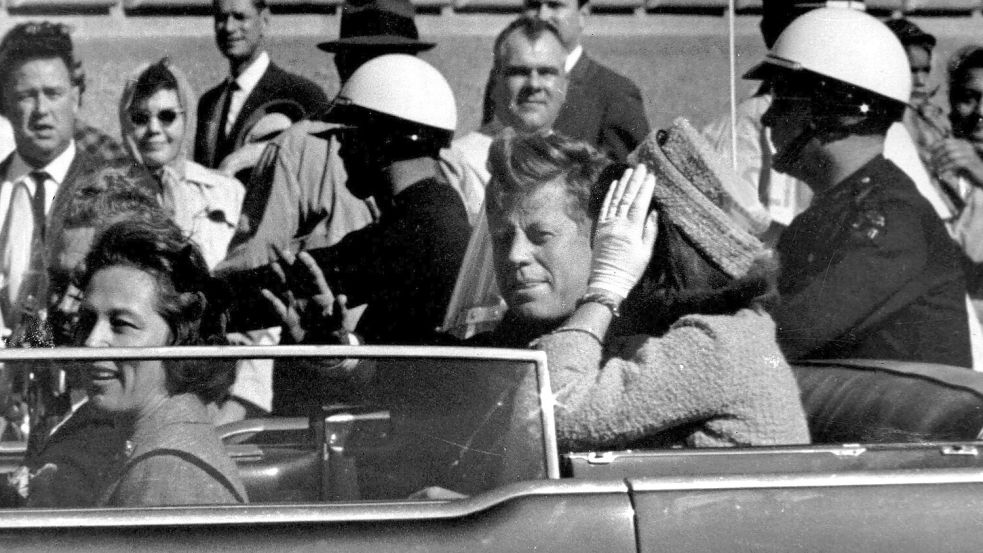 Kennedy wurde 1963 in Dallas erschossen. (Archivbild) Foto: Jim Altgens/AP/dpa