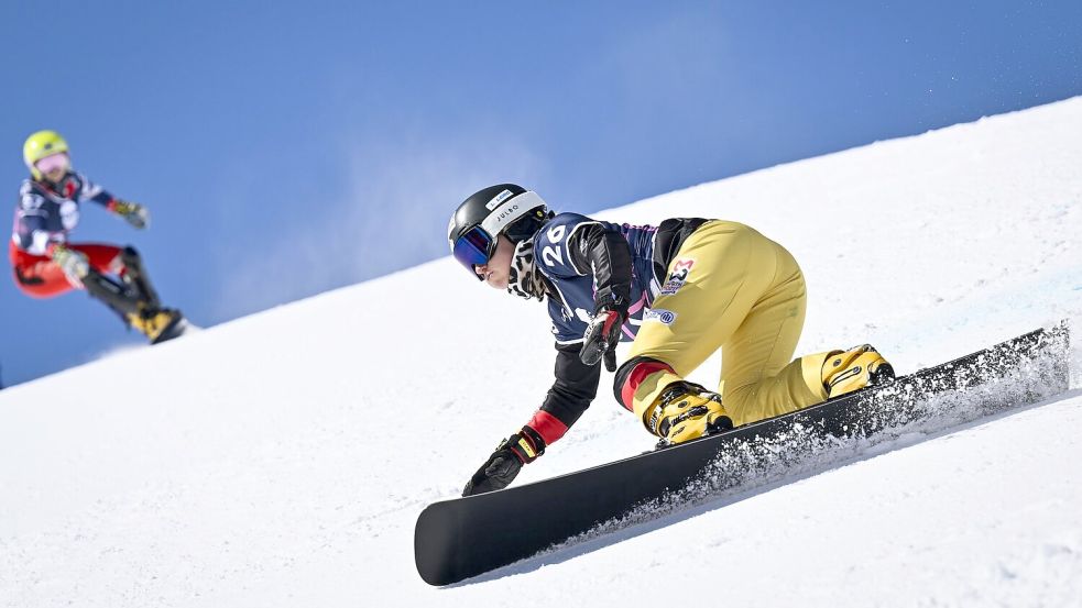 Nach einem schweren Patzer in der Quali nicht bei den Finals dabei: Mitfavoritin Ramona Hofmeister. Foto: Gian Ehrenzeller/KEYSTONE/dpa