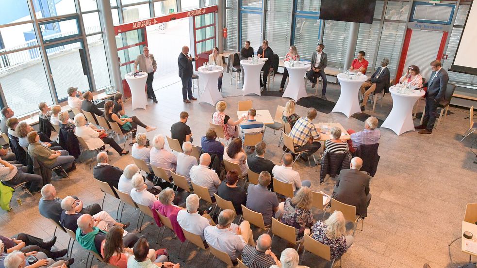 Bei einer OZ-Podiumsdiskussion stellten sich die Kandidatinnen und Kandidaten der Oberbürgermeister-Wahl 2019 vor. Foto: Ortgies/Archiv