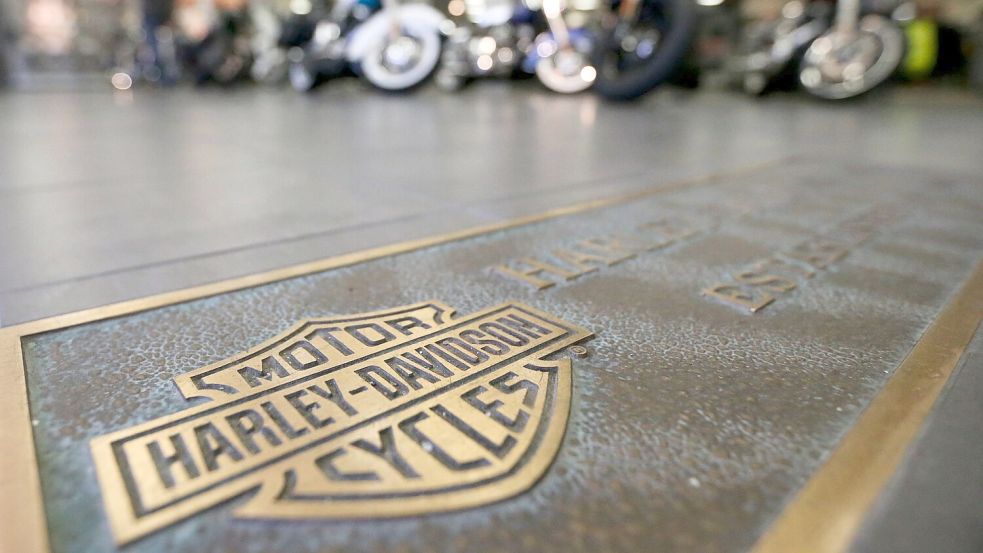 Auf die Einfuhr von US-Produkten wie Motorräder sollen ebenfalls wieder Zusatzzölle fällig werden. (Archivbild) Foto: Keith Srakocic/AP/dpa