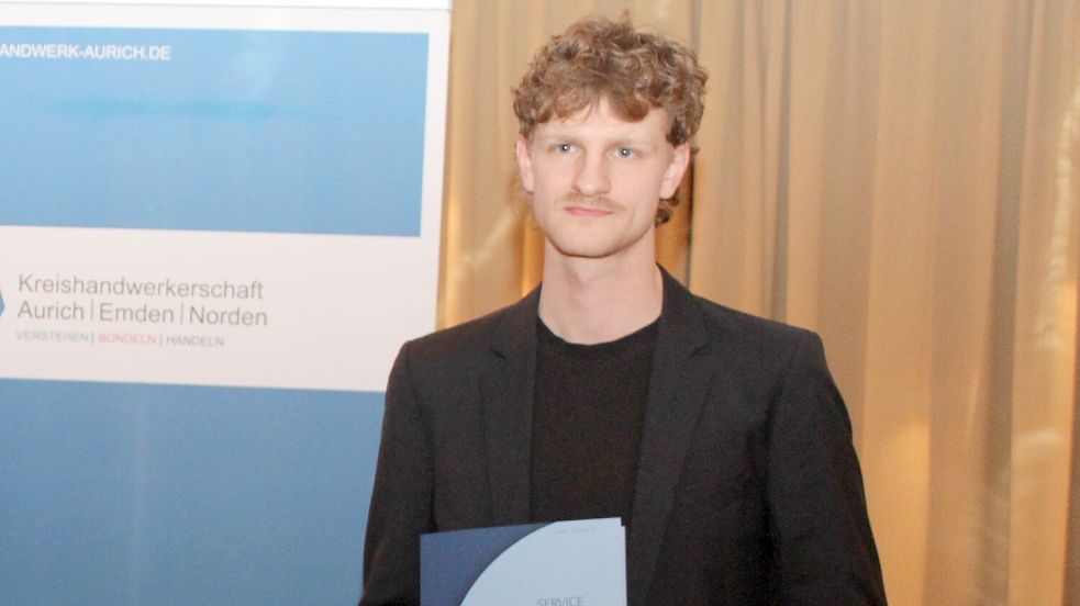 Lukas Kleinert ist frisch ausgelernter Tischler. Foto: privat