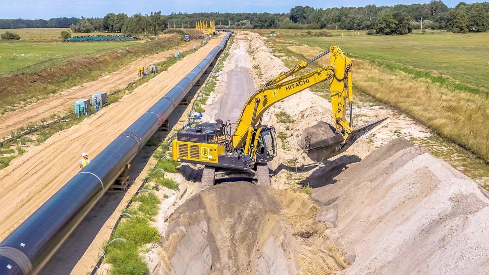 Mit fachlicher Kompetenz und modernster Technik realisiert BUNTE Versorgungsnetze und Anlagen wie Stromtrassen und Pipelines.