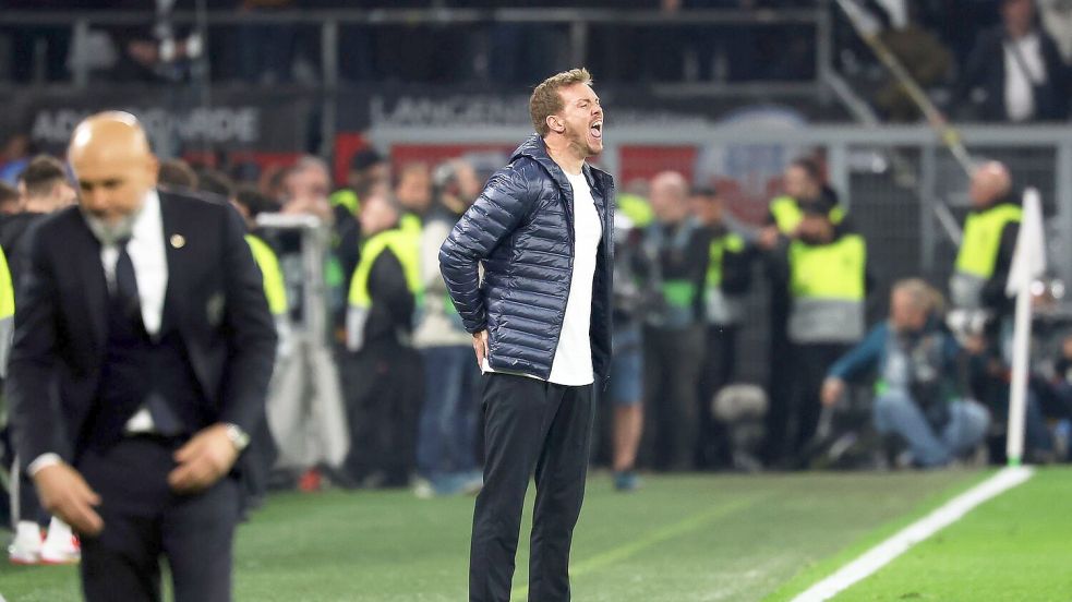 Julian Nagelsmann nimmt viele Erkenntnisse mit ins Final Four der Nations League. Foto: Christian Charisius/dpa