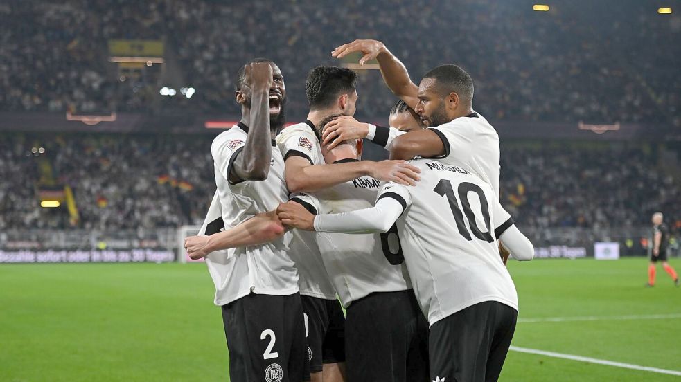 Die deutsche Fußball-Nationalmannschaft hat im Sommer eine Titelchance. Foto: Fabian Strauch/dpa
