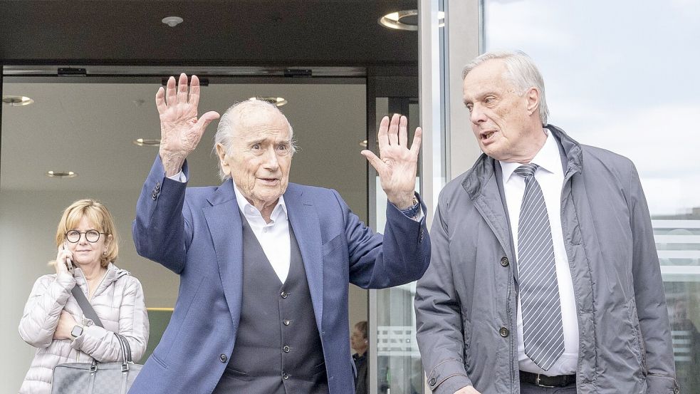 Freispruch auf der ganzen Linie für Joseph Blatter. Foto: Urs Flueeler/KEYSTONE/dpa