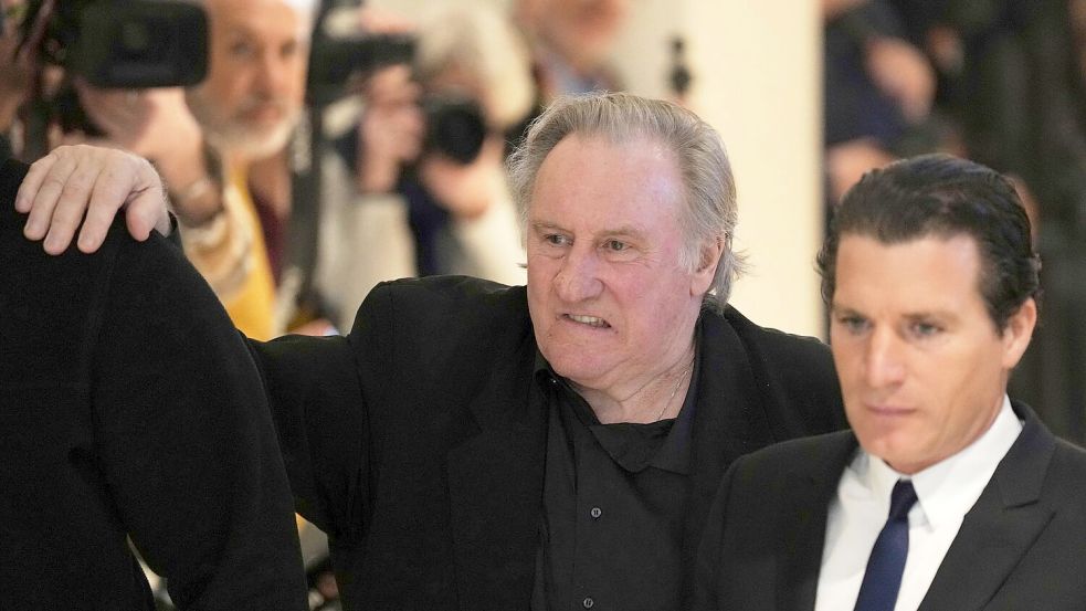 Depardieu weist Anschuldigungen zurück Foto: Aurelien Morissard/AP/dpa