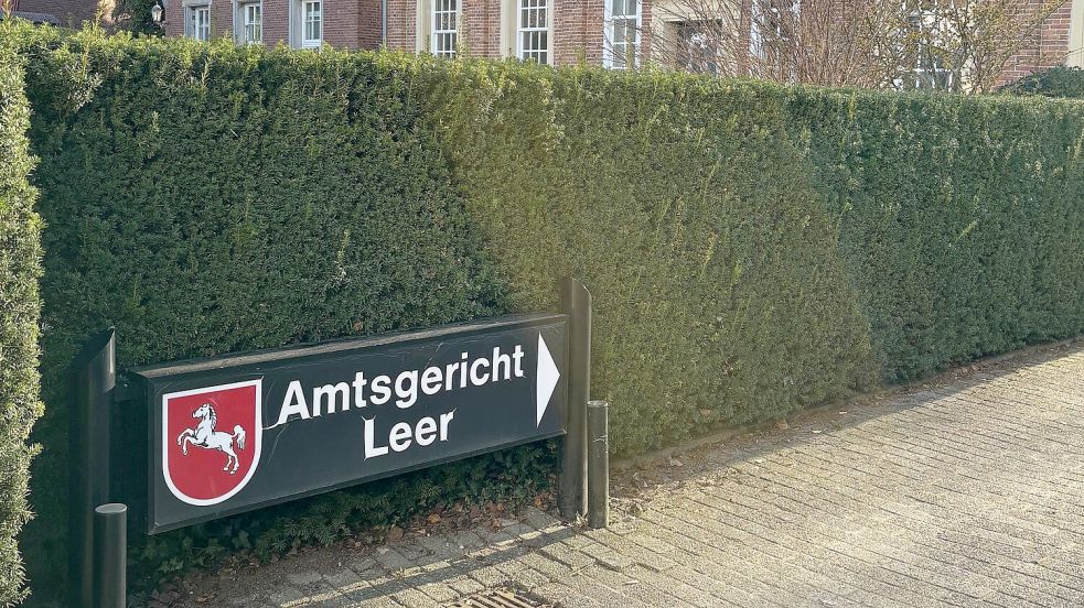 Das Schöffengericht am Amtsgericht Leer befasst sich mit den Vorgängen, die sich am 14. Juli 2024 in Potshausen zugetragen haben sollen. Foto: Kruse