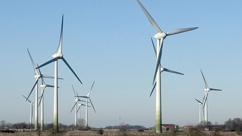 In der Ostermarsch stehen bereits Windräder. Die Flächen sollen erweitert werden. Foto: Rebecca Kresse