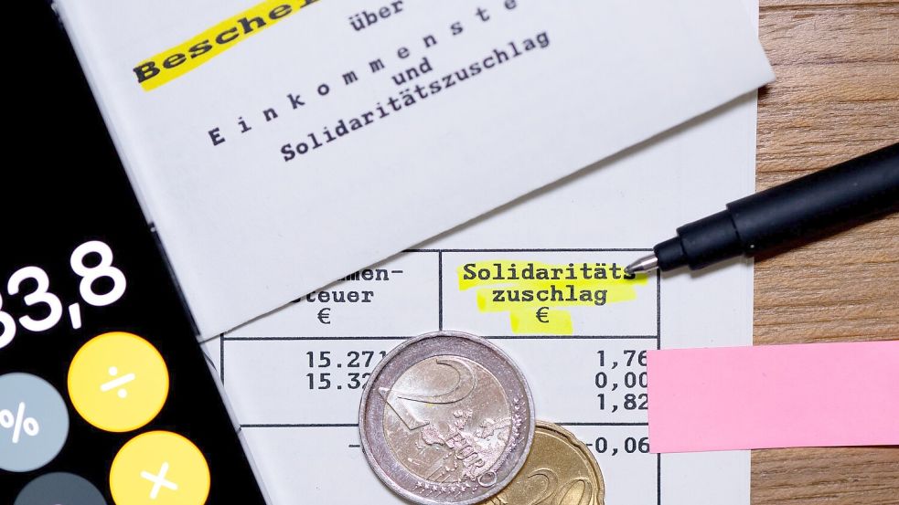 Für 90 Prozent der Steuerpflichtigen wurde der Soli Ende 2020 bereits abgeschafft. (Symbolbild) Foto: Sven Hoppe/dpa