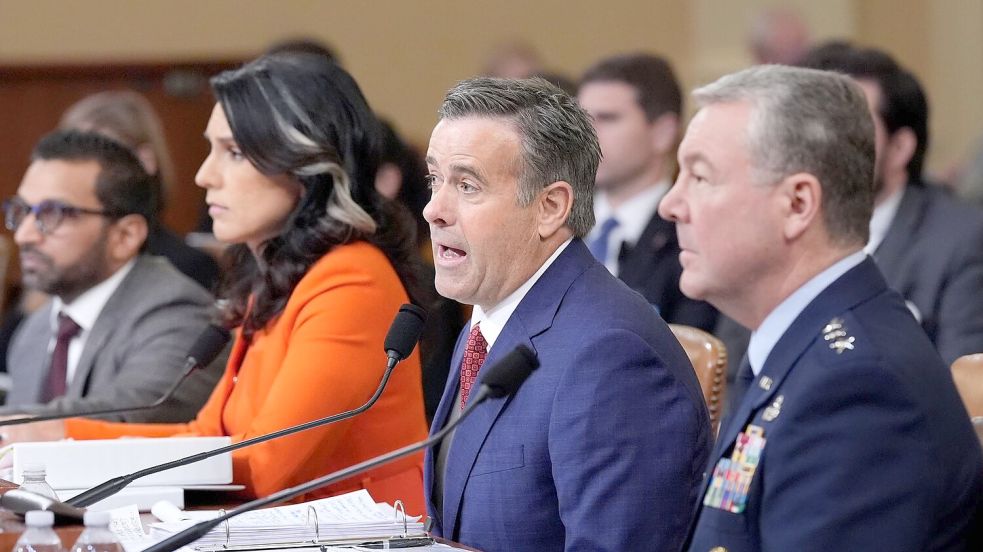 Ratcliffe geht auf Distanz zu Hegseth. Foto: J. Scott Applewhite/AP/dpa