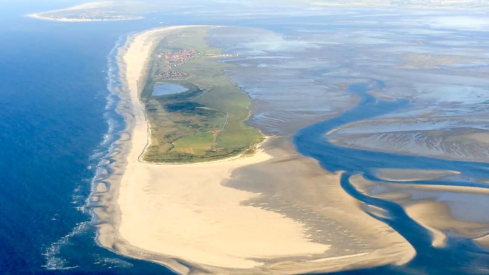 Juist ist die größte der ostfriesischen Inseln und befindet sich in der Nordsee, zwischen Borkum und Norderney. Foto: picture alliance / Ingo Wagner