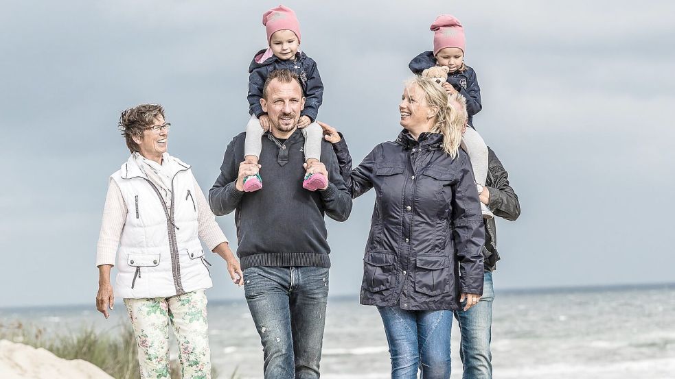 Kein Ort auf Juist ist weiter als 400 Meter vom Strand entfernt. Foto: Lars Wehrmann