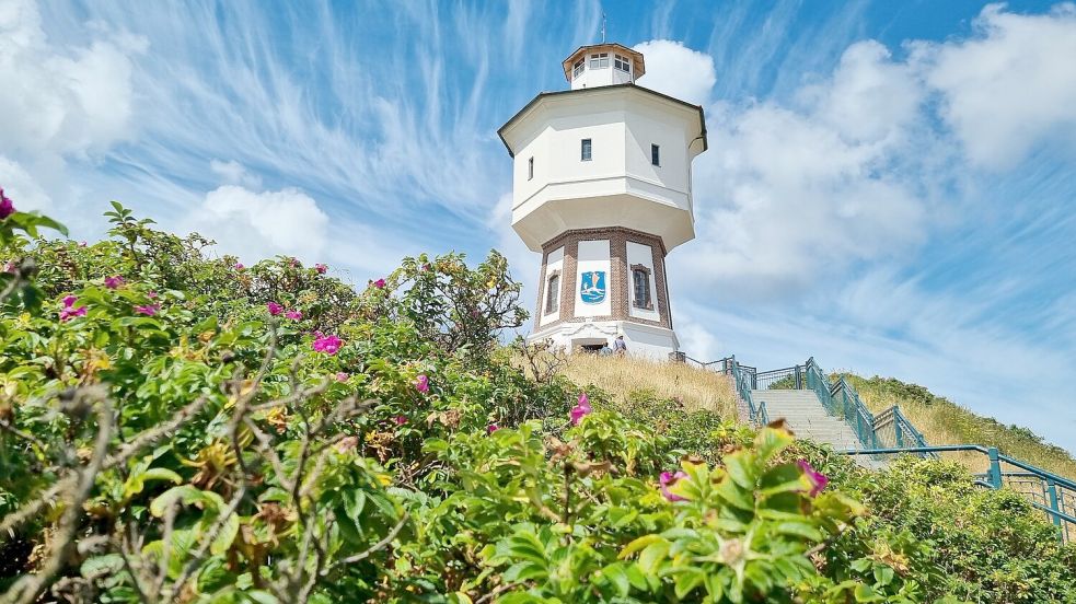 Der Wasserturm von Langeoog. Foto: Archiv/Bothe