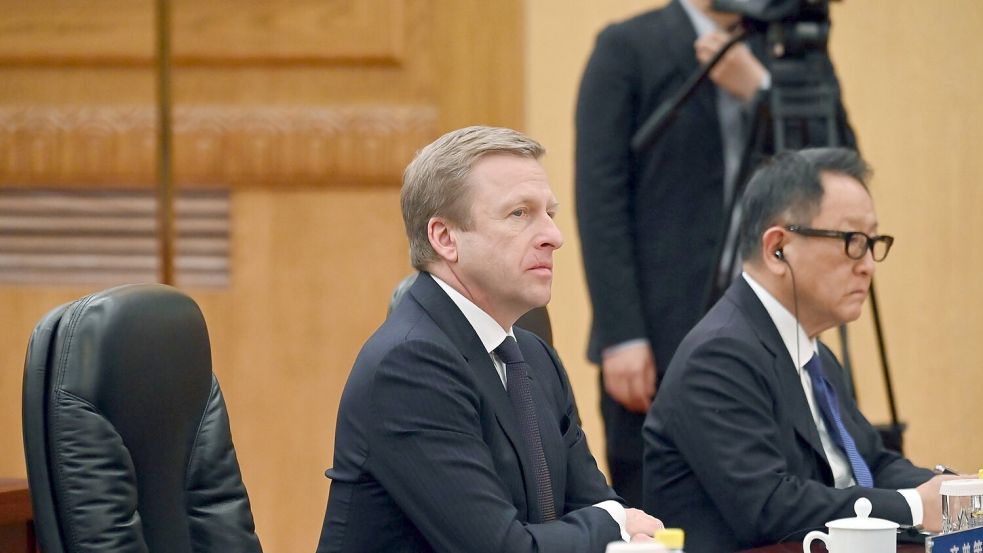 BMW-Vorstandschef Oliver Zipse betont die Wichtigkeit des chinesischen Marktes. Foto: Johannes Neudecker/dpa
