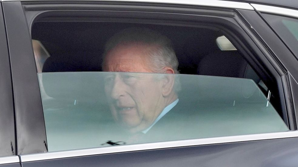 König Charles III. musste vorübergehend ins Krankenhaus. Foto: Yui Mok/PA/AP/dpa