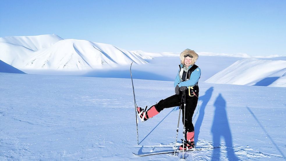 Für das Training war Rabea Rogge sogar in Spitzbergen unterwegs. Foto: privat/dpa
