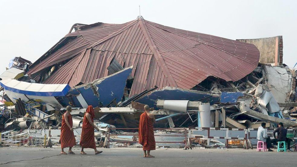 Nach Ansicht von Experten sind Nachbeben noch lange möglich. Foto: Aung Shine Oo/AP/dpa