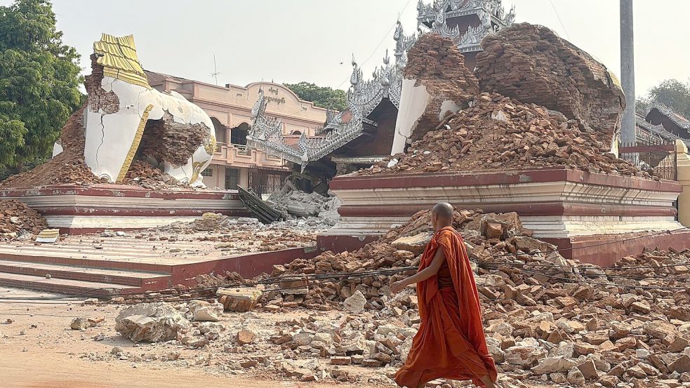 Die Lage im Bürgerkriegsland Myanmar bleibt unübersichtlich. Foto: Thein Zaw/AP/dpa