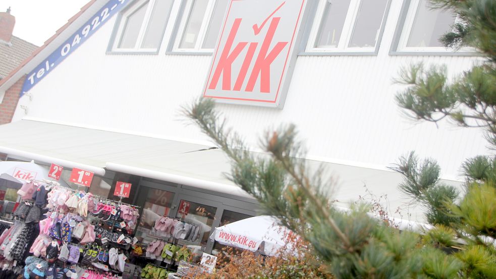 Bis 17. Mai 2025 kann man in der KiK-Filiale auf Borkum noch einkaufen. Foto: Ferber