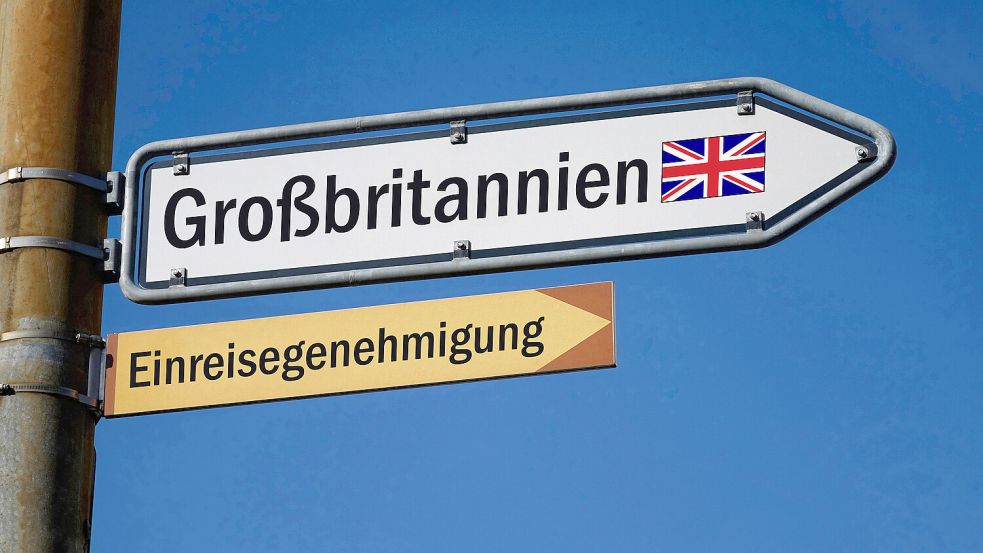 Ab 2. April führt die britische Regierung das digitale Einreisegenehmigungssystem Electronic Travel Authorization, kurz ETA, auch für EU-Bürger ein. Foto: IMAGO/Steinach