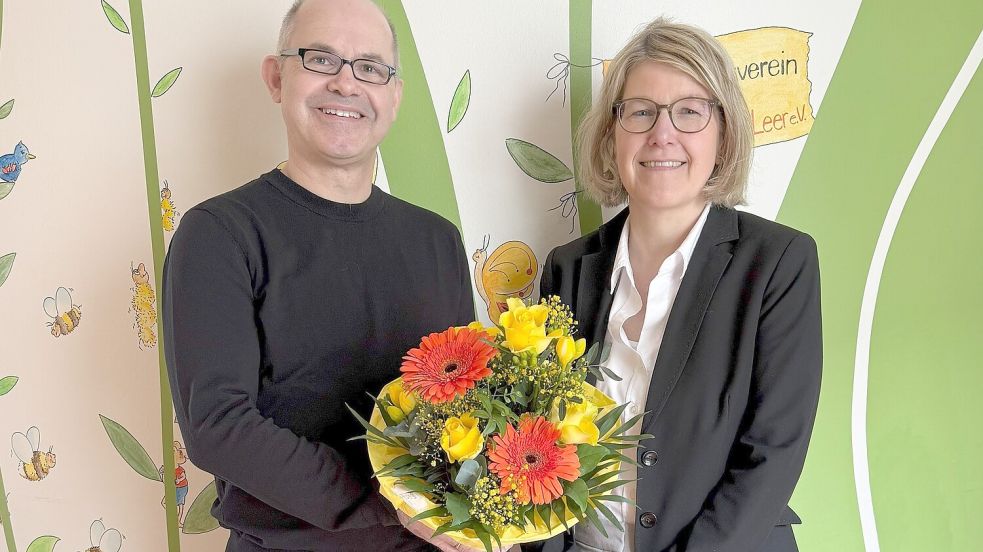 Der Chefarzt der Klinik für Kinder- und Jugendmedizin, Dr. Daniel Schüler wurde von Klinikums-Geschäftsführerin bereits verabschiedet. Foto: Klinikum Leer