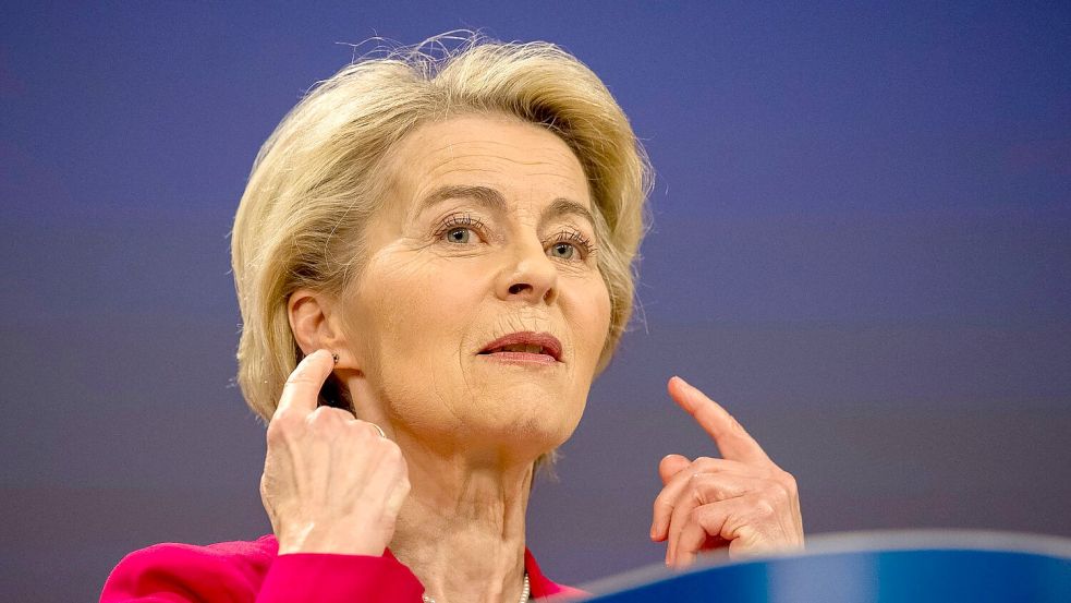 Ursula von der Leyen will mit US-Präsident Donald Trump verhandeln, hat aber auch Pläne für den Fall, dass er dies nicht will. (Archivbild) Foto: Wiktor Dabkowski/ZUMA Press Wire/dpa