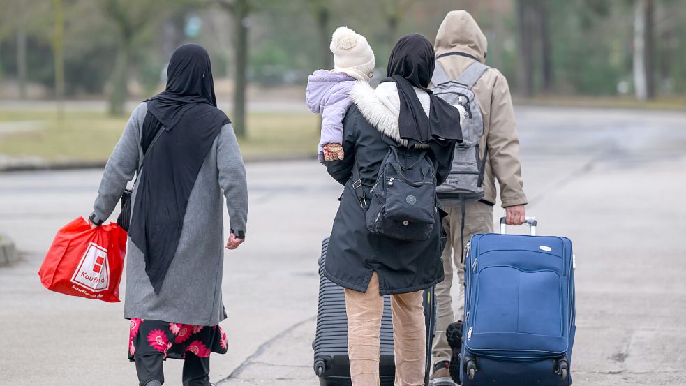 Asylsuchende im Rückführungszentrum Eisenhüttenstadt: Wie geht es weiter in der Migrationspolitik? Foto: dpa/Patrick Pleul