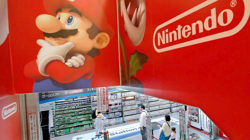 Nintendo stellt seine neue Konsole vor (Archivbild) Foto: Shizuo Kambayashi/AP/dpa