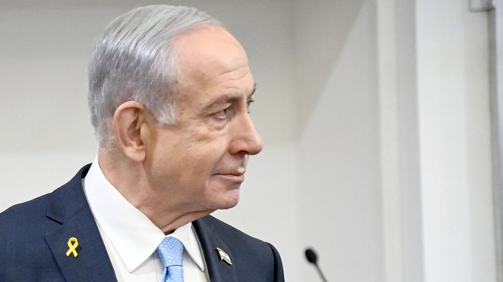 Israels Regierungschef Netanjahu will den Druck auf die Hamas verstärken. Foto: Yair Sagi/YEDIOTH AHRONOTH POOL via AP /dpa