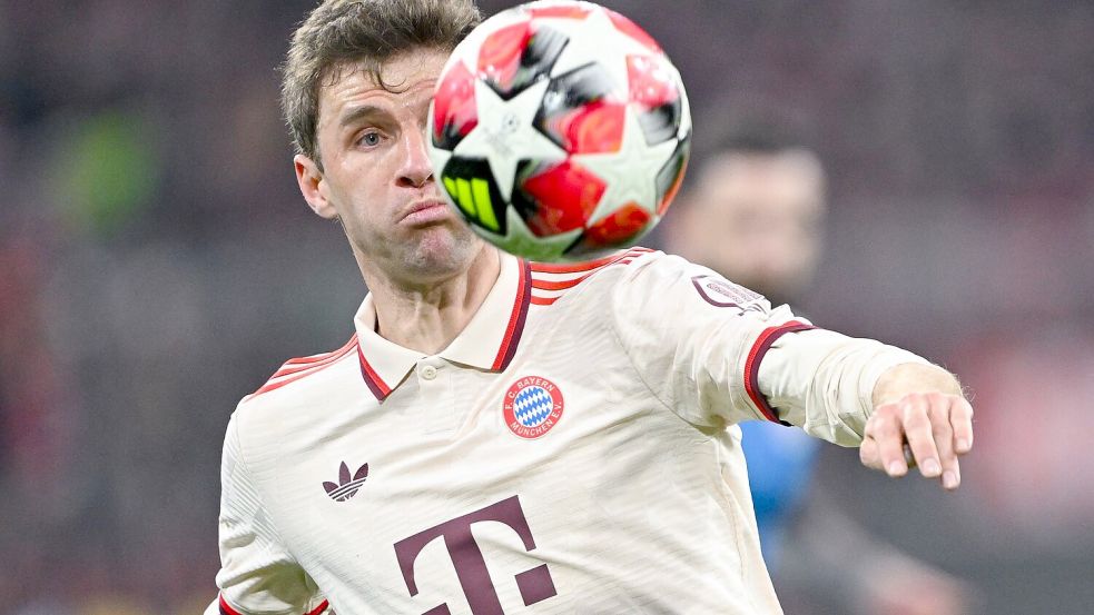 Wie lange noch? Thomas Müller im Bayern-Trikot. Foto: Sven Hoppe/dpa