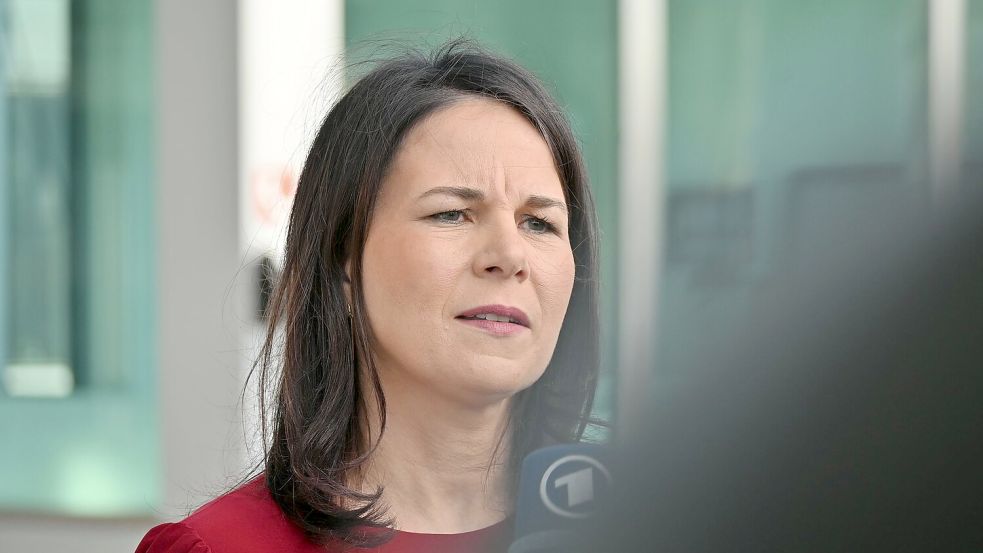 Der europäischen Sicherheitspfeiler müsse weiter ausgebaut werden, sagt die geschäftsführende Außenministerin Annalena Baerbock. Foto: Anna Ross/dpa
