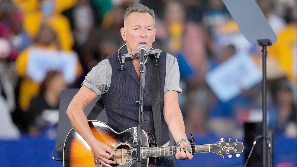 Fixstern in der US-Musikgeschichte: Bruce Springsteen. (Archivbild) Foto: Mike Stewart/AP/dpa