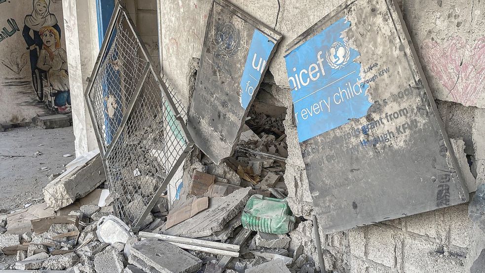 Das UN-Kinderhilfswerk weist auf die Not der Kinder und Jugendlichen im Gazastreifen hin. (Archivbild) Foto: Hadi Daoud/APA Images via ZUMA Press Wire/dpa