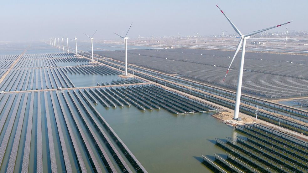 Solar ist die am schnellsten wachsende Energiequelle. Foto: Ng Han Guan/AP/dpa