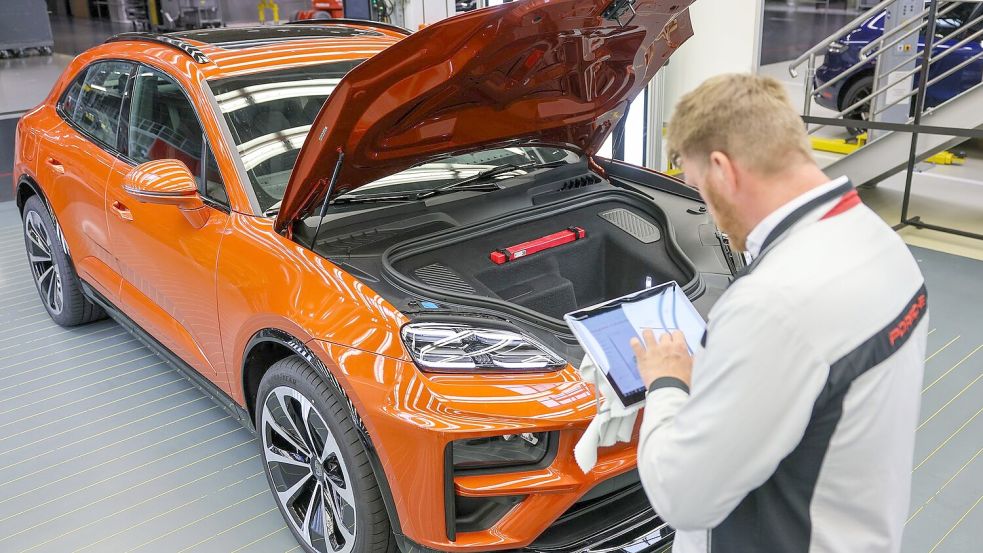 Der neue E-Macan wurde im ersten Quartal 14.185 Mal ausgeliefert. (Archivbild) Foto: Jan Woitas/dpa