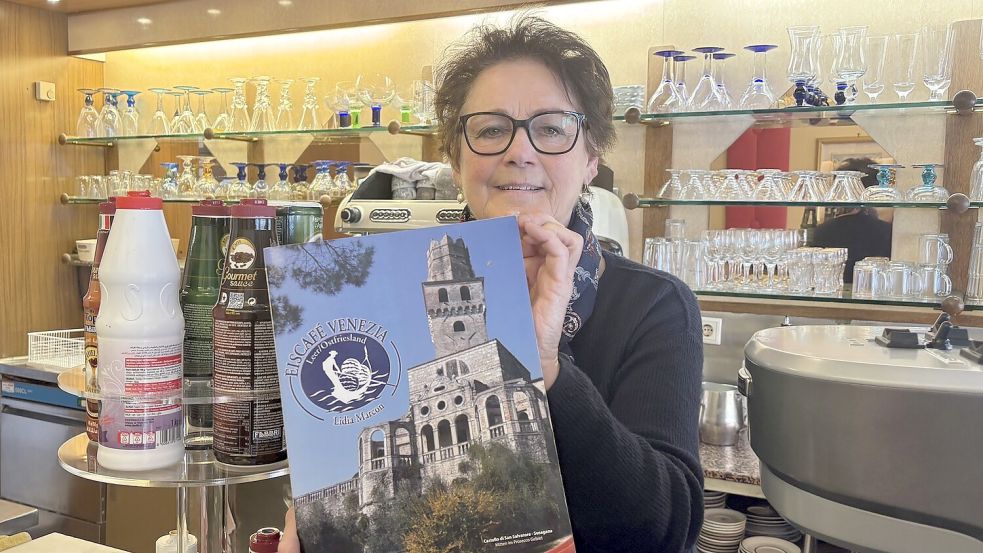 Lidia Marcon hat das Castello di San Salvatore aus ihrem Heimatort Susegana in Italien vorne auf die Speisekarte platziert. Das Schloss liegt mitten im sogenannten Prosecco-Gebiet. Foto: Löschen