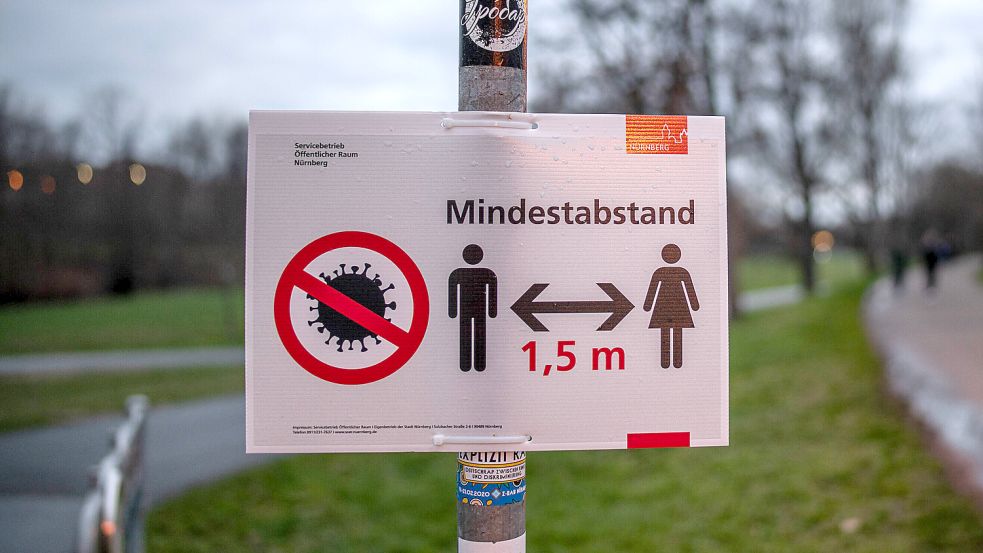 Auf dem Höhepunkt der Corona-Krise wurden selbst Kleingruppen an der frischen Luft von der Polizei auseinandergetrieben. Foto: imago images/Eibner