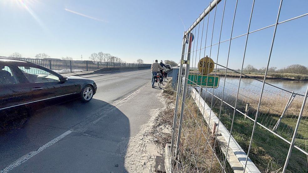 Die Brücke ist wieder befahrbar. Foto: Bothe/Archiv