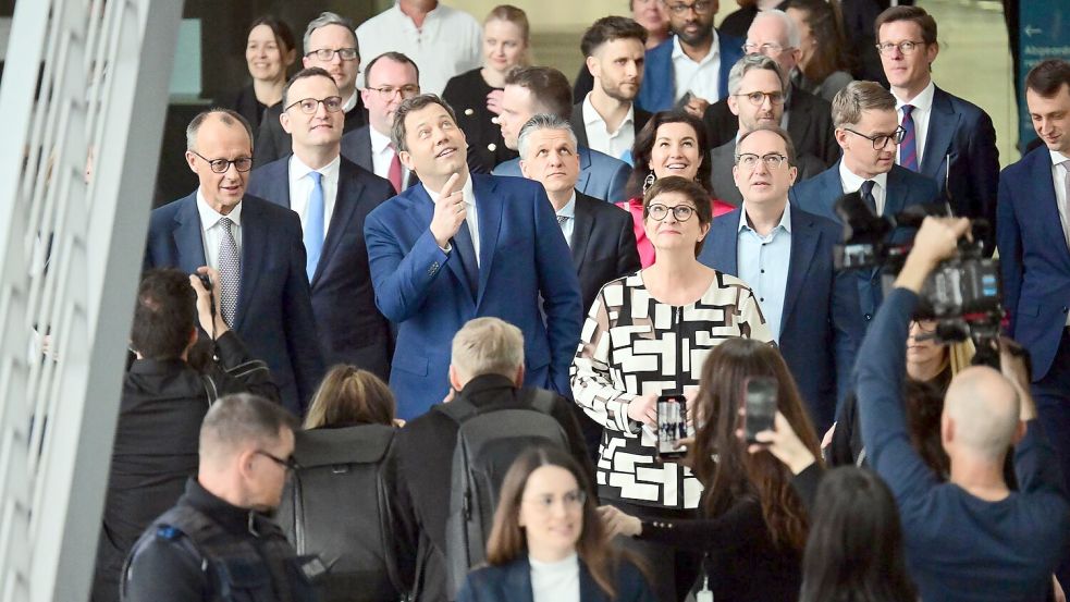 Die Union setzt auf Kurswechsel in der Migrationspolitik - wer zieht mit? Foto: Sebastian Christoph Gollnow/dpa